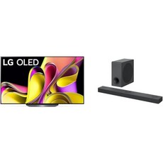 LG B3시리즈 55인치급 OLED 스마트TV OLED55B3PUA 2023 - AI 기반 4K TV Alexa 내장 S80QY 3.1.3ch Sound Bar with Cen