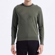 (남성)로고 엠보 레터링 라운드 스웨터_GADF7-MSL160_KK1