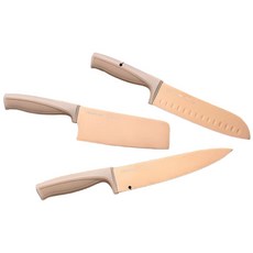 NEOFLAM 鈦金刀具6件組, 1組, 3刀 + 3刀鞘