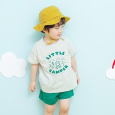 까꿍놀이터 키즈 캠퍼반팔티