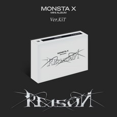 몬스타엑스 (MONSTA X) - 미니앨범 12집 : REASON [KiT ver.] : 서비스 및 에어키트 A/S 사항은 play@kitalbum.com으...