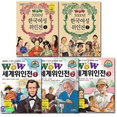 [전집] WOW 5000년 한국여성 위인전 2권+WOW 세계위인전 3권 세트/전5권 : 초등학생이 꼭 읽어야 할, 형설아이(전집), 신현배 편 / 고창원 외 그림