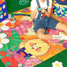 카카오프렌즈 춘식이 피크닉매트 초등 감성 미니 돗자리