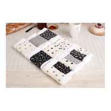 고리수건자수심플