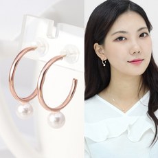 진주링귀걸이14k