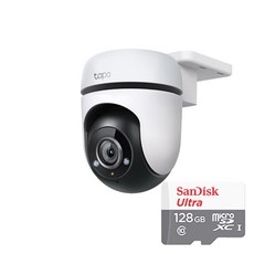  티피링크 Tapo C500+128GB MicroSD 메모리카드 CCTV 홈캠 패키지 
