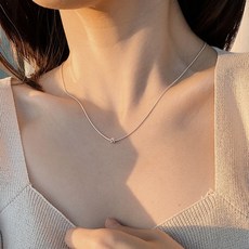 14k 실키 볼 한줄 체인 목걸이(925silver) 얇은줄 스네이크, 로즈골드, 1개