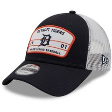 [미국정품] 395932 스냅백 캡모자 MLB [디트로이트 타이거스] 뉴에라 Team Loyalty Trucker 9FORTY Snapback Hat - Navy