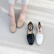 리얼소가죽사이드오픈뮬슬리퍼샌들힐