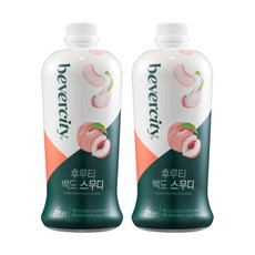 후루티 백도 스무디 1.8kg 2개세트, 2개