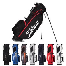 TITLEIST 타이틀리스트 골프 스탠드 캐디백 플레이어즈4 TB21SX4 2021년 모델, 레드