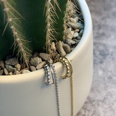 스톤헨지실버드롭귀걸이