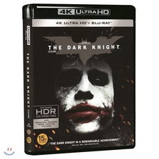 4K UHD 다크 나이트: 블루레이 DVD