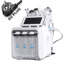 아쿠아필링기 new arrival 6 in 1 h2o2 water oxygen jet 껍질 hydra 뷰티 스킨 클렌징 hydra dermabrasion 페이셜 머신 워터 필링