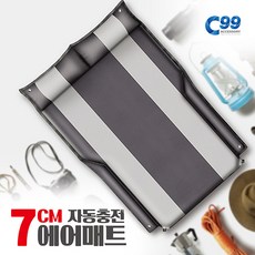 코란도 C99 자충매트7cm+발펌프증정 2019.02~, 7cm자충매트＋발펌프＋방충망3종세트