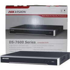 HIKVISION H.265 8채널 PoE 4K 네트워크 비디오 레코더 NVR 내장 플러그 앤 플레이 - DS-7608NI-K2/8P - ds-7608ni-k2-8p