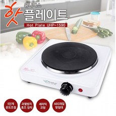 세라믹 코팅 핫플레이트 조리기구 전기핫플레이트 1구핫플레이트 온도조절핫플레이트 전기플레이트 가정용핫플레이트 자취생핫플레이트 캠핑용핫플레이트 캔들용핫플레이트 비누만들기핫플레이트, 키친플라워2500 세라믹 코팅 열판 핫플레이트