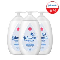 존슨즈베이비 로션 화이트, 500ml, 3개