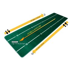 골프 필드 보폭 퍼팅라인 확인 퍼터매트 90cm 홈골프, 3M