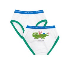 베베드피노 언더웨어 남아수피마그린크로커다일로고밴드삼각팬티(BU34UP350) 976183