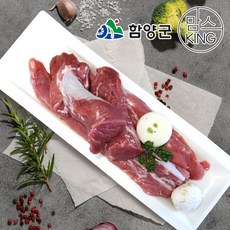 [함양군][까매요]명인 박영식의 버크셔 지리산 흑돼지 생안심 돈가스용 1kg, 1개