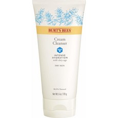 Burts Bees Intense Hydration Cream Cleanser 버츠비 인텐스 수분 크림 클렌져 페이스 워시 6oz(170g) 2팩, 1개