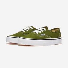 어센틱 반스 컬러 운동화 띠어리 페스토 VANS 남녀공용 연두색 그린 패션 슈즈 학생용 연두색 그린