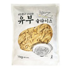 유부 슬라이스 1kgX10개 1박스, 1kg