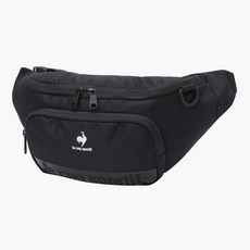 [백화점 매장정품] 르꼬끄 에센셜 스포츠 힙색 블랙(QO323ABG73)