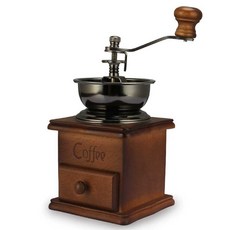 핸드밀 원두 커피 콩 후추 수동 핸드 돌리는 그라인더, 1개