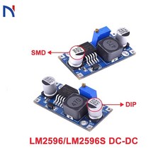 LM2596 LM2596s DC DC 스텝 다운 전원 공급 장치 모듈 3A 가변 스텝 다운 모듈 LM2596S ADJ 전압 조정기 24V 12V 5V 3V|전압 조정기/안정 장치, 1 piece, 1개, 단일