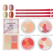 FantasyDay All in One Professional Makeup Kit for FantasyDay 여성용 올인원 프로페셔널 메이크업 키트 여자 홀리데이 메이크업 선물, 1개, SET004D