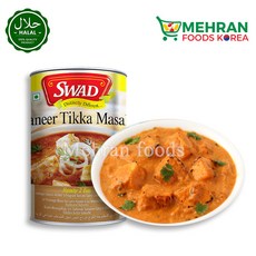 SWAD Paneer Tikka Masala (Cheese with Butter & Tomnato Gravy) 450g 스와드 할랄 판니르 티카 마살라 (커리), 1개