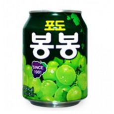 해태음료 포도봉봉, 200ml, 24개