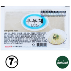 대신물산 우무채 우뭇가사리, 500g, 7개
