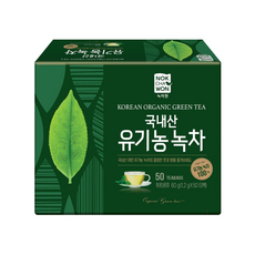 녹차원 국내산 유기농 녹차, 60g