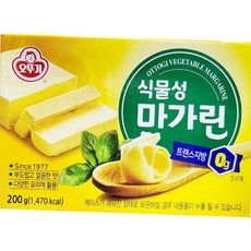 마가린 식물성 오뚜기 200g x16 식자재 업소용 식재료 식당용 대용량 단체 급식용