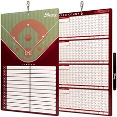 Murray Sporting Goods 야구팀 컬러 보드(오렌지), 마룬, 1개