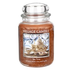 미국 빌리지캔들 56가지 아로마 향기 라지, 19.티타임, 602g, 1개