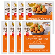 CJ 이츠웰 모짜렐라 가득 찹쌀치즈볼 1.02KG x 8개