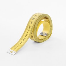 바디측정 피팅 줄자(3M) (옐로우) 의류재단 옷줄자, 상세페이지 참조, 1개, 옐로우