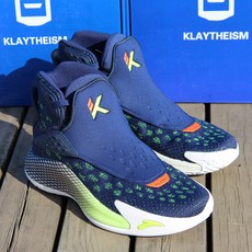 농구화 안타 KT5남성 톰프슨 대 전투화 배색 할리우드 하이탑