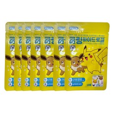 포켓몬 쿨링 하이드로겔밴드 여름필수품(18매), 7개