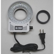 HXD-7 현미경 조명 LED 링 라이트 120V 6W, 1개