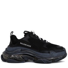 [Balenciaga]발렌시아가 20SS 블랙 트리플 S 클리어솔 트레이너 스니커즈 544351 W09O1 1000