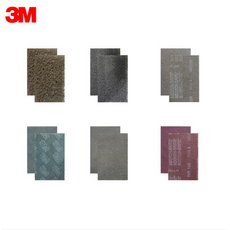 3M 스카치브라이트 핸드패드 5440 8440 7440 7447 7448 MightyBlue, 5440(#80) - 갈색, 1개