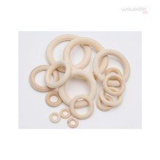 와요또 우드링 나무링 원형 고리 웰행잉 드림캐처 나무고리 마크라메 재료, 8cm