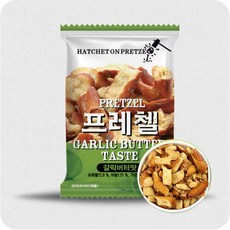 위너스 햄머온 프레첼 갈릭버터, 85g, 3개
