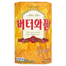 3000 크라운 버터와플 135g, 1개