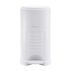 매직캔 옵셋 기저귀 휴지통 20L MO250NSW, 화이트, 1개